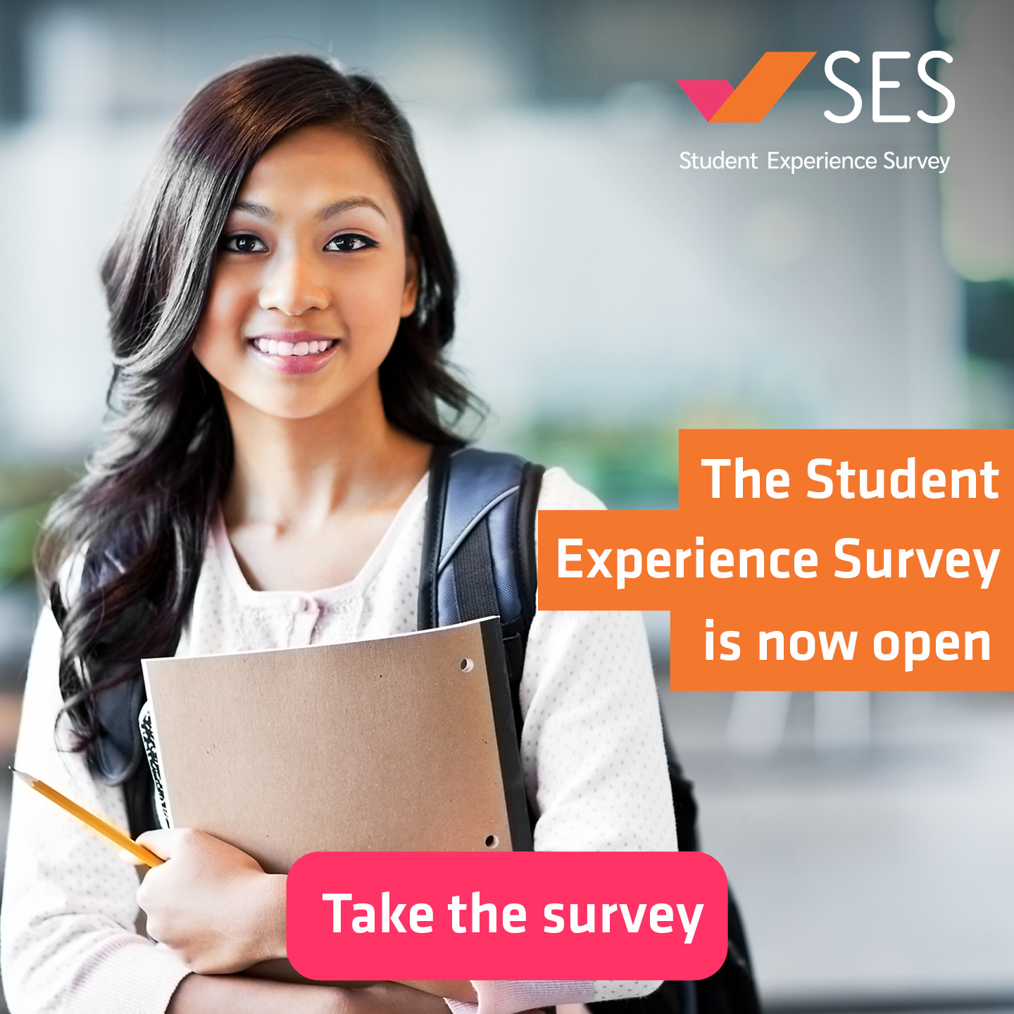 Take the 2022 Student Experience Survey